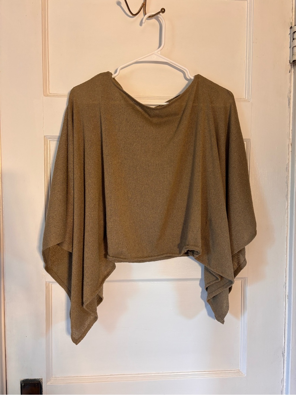 H&M Olive Green Poncho Top